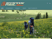Tablet Screenshot of huntinfoolstore.com